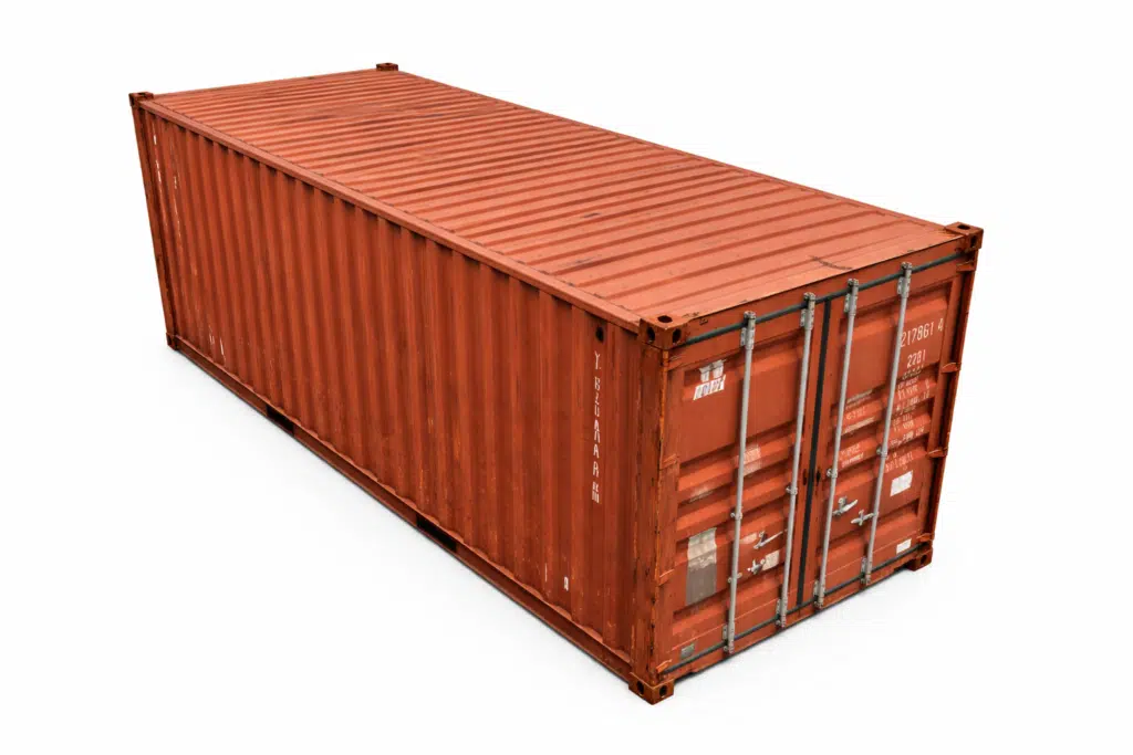 20ft Used Wind & Watertight Shipping Container for Sale - Image 2