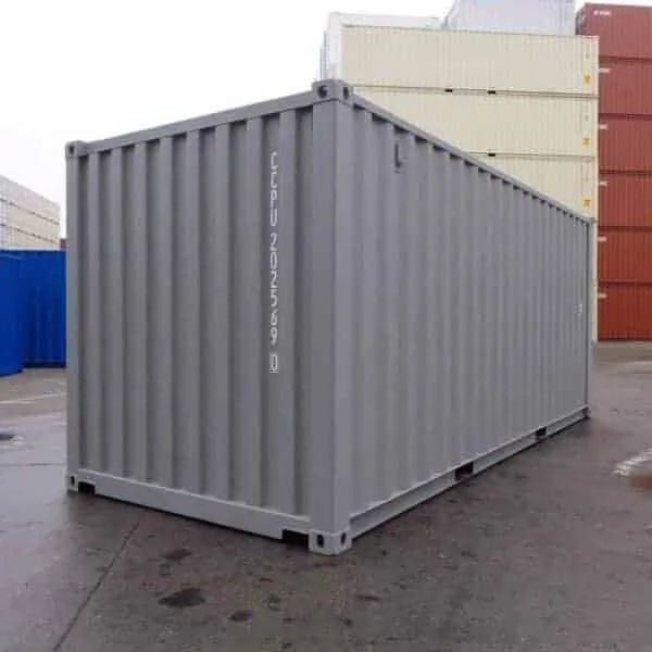 20ft High Cube Shipping Container (New, 9'6" Height) – IBC Tank Storage, Corten Steel, Secure Lockbox
