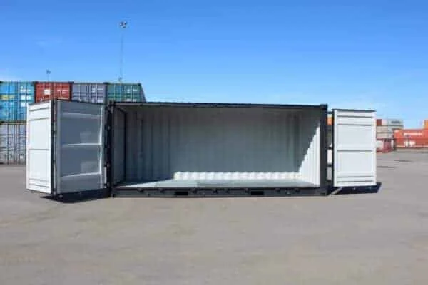 20ft High Cube Shipping Container – Side Opening Hazardous Waste Storage (One Trip, 9ft 6in High, USA Delivery) - Image 4