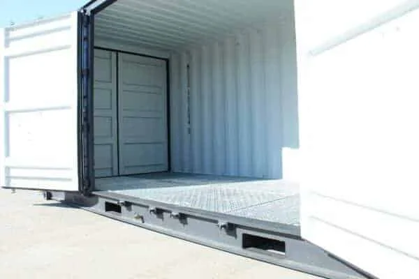 20ft High Cube Shipping Container – Side Opening Hazardous Waste Storage (One Trip, 9ft 6in High, USA Delivery) - Image 3