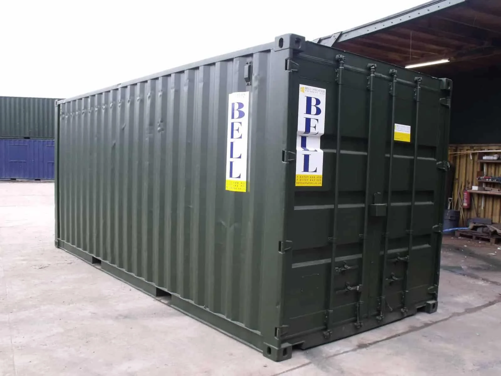 20ft x 8ft Raised Bunded Storage Container – Chemical & Hazardous Material Safe Store