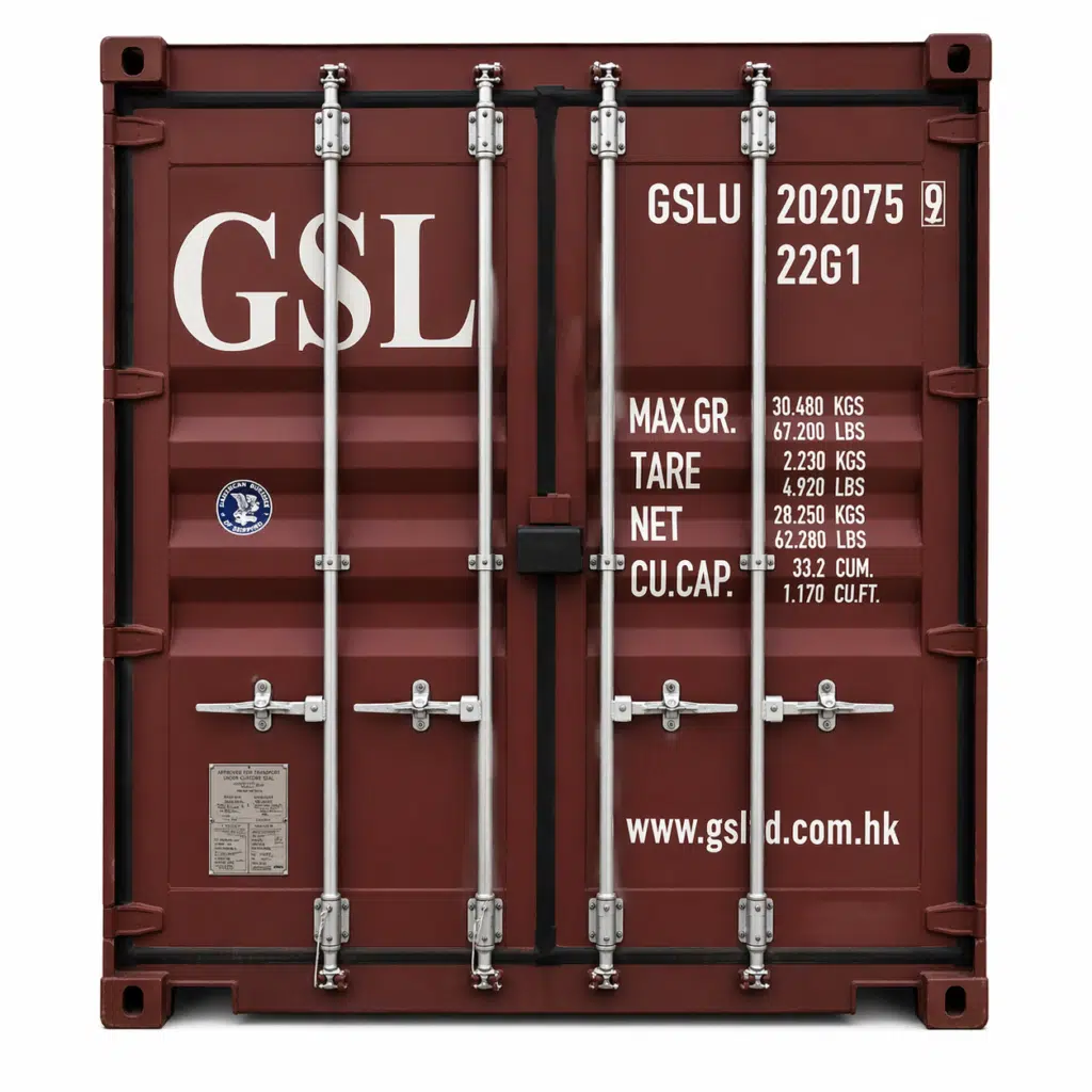 20ft Cargo-Worthy Shipping Container Dry Van for Sale - Image 3