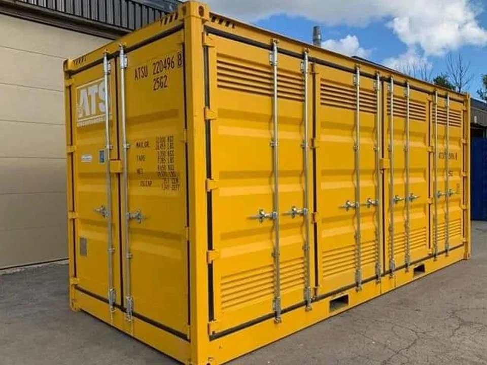 30ft x 8ft Shipping Container – One Trip – Yellow - Image 3