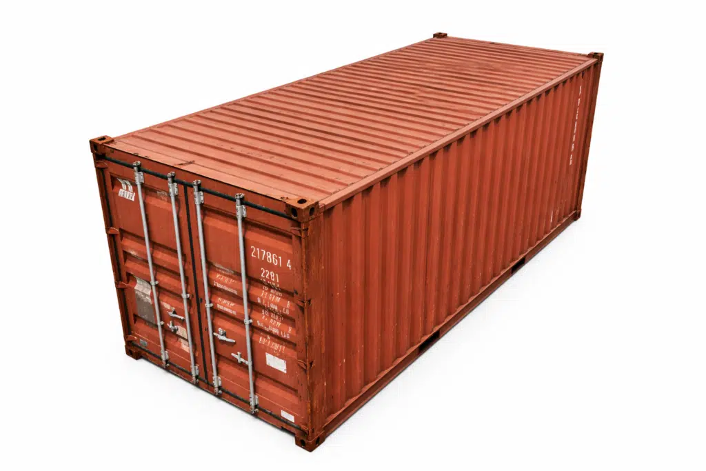 20ft Used Wind & Watertight Shipping Container for Sale - Image 3