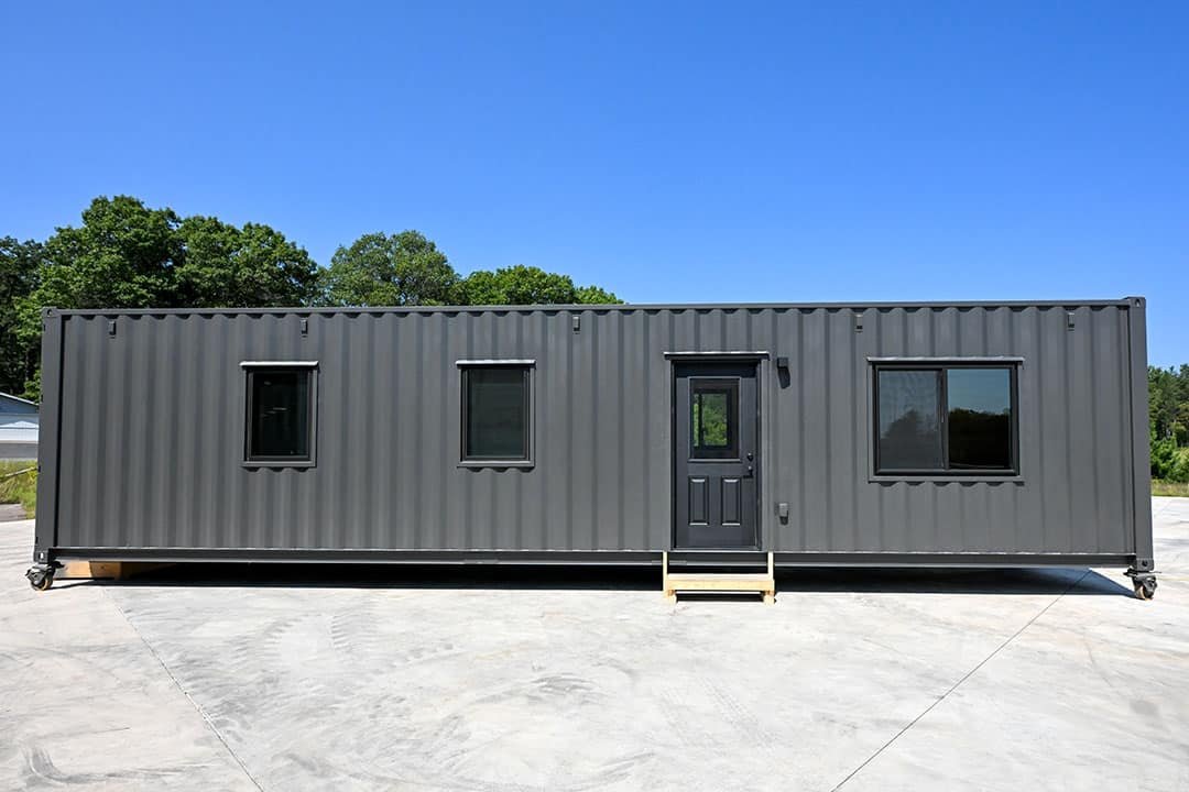 40FT Augustine Luxury Container Home with Kitchen, Bathroom & Garage | Ready to Ship | Free USA Delivery
