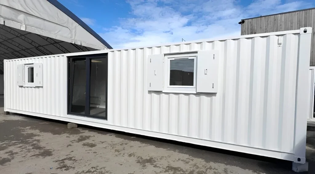 Converted 40ft Shipping Container | Open Plan Office | Portable Container Building - Image 12