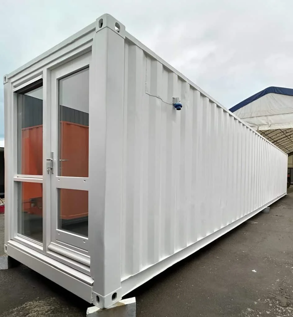 Converted 40ft Shipping Container | Open Plan Office | Portable Container Building - Image 4