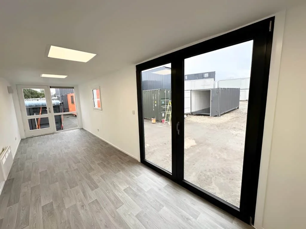 Converted 40ft Shipping Container | Open Plan Office | Portable Container Building - Image 6