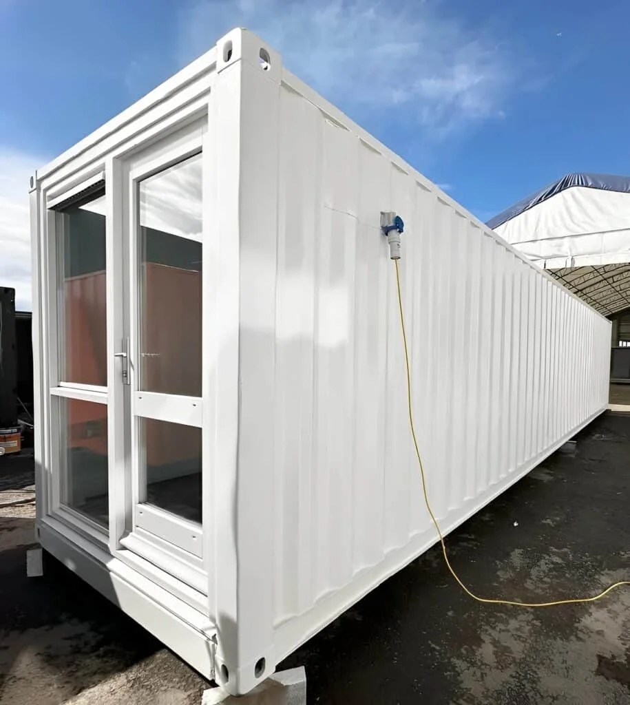Converted 40ft Shipping Container | Open Plan Office | Portable Container Building - Image 7