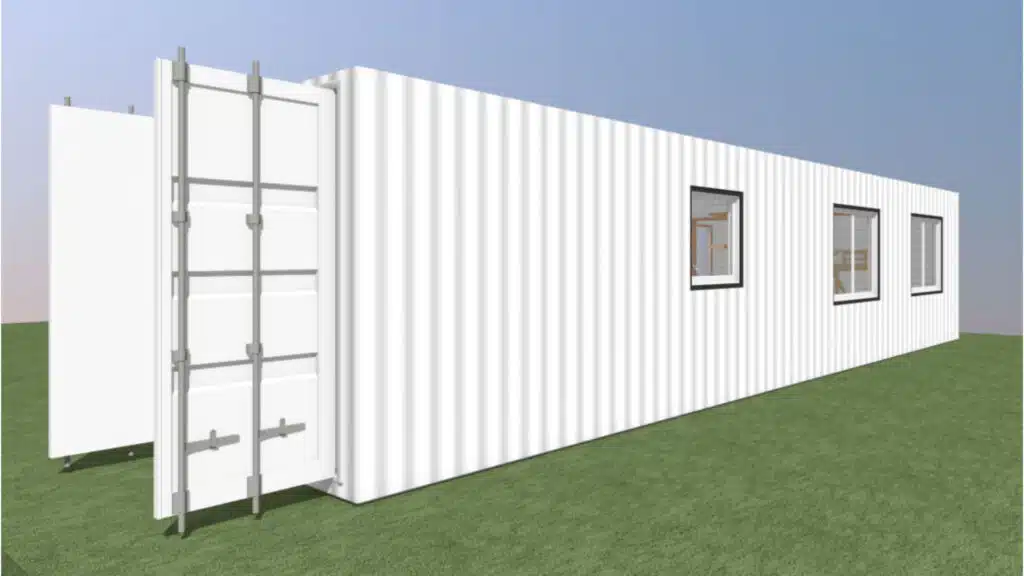Luxury 2 Bedroom Shipping Container Home | 40ft + 20ft Modern Container House | The Fulton - Image 5